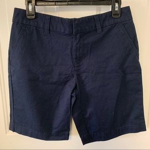 Tommy Hilfiger Women's Navy Blue Shorts 4 Pockets Size 4